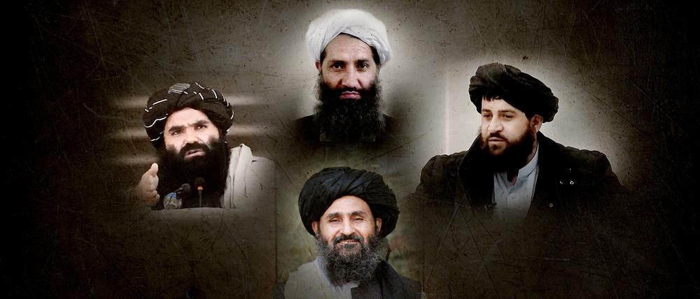 Die wichtigsten Führer der Taliban.