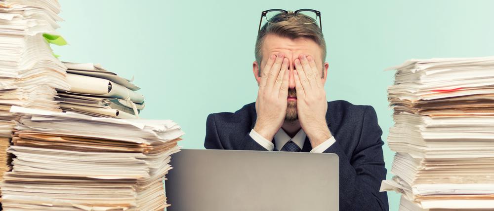 Bürokratie kostet ein typisches mittelständisches Unternehmen 2,5 Prozent seines Jahresumsatzes.
