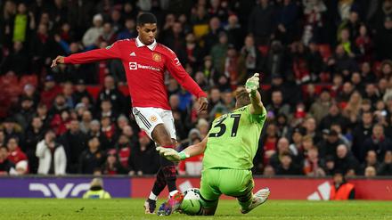 Trifft oft und gern. Marcus Rashford von Machester United.