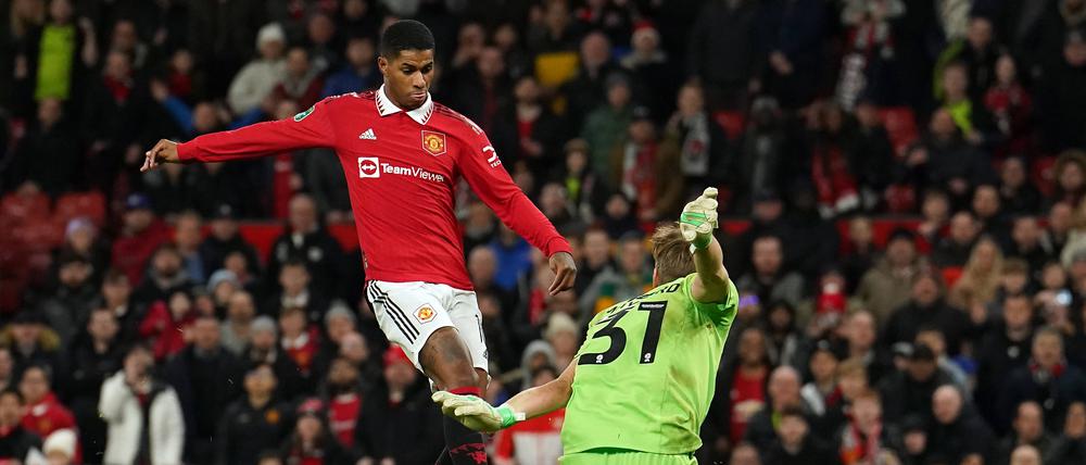 Trifft oft und gern. Marcus Rashford von Machester United.