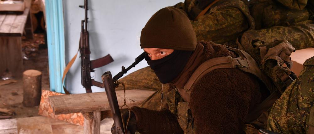 Angehörige der russischen Söldnertruppe Wagner (Symbolbild)