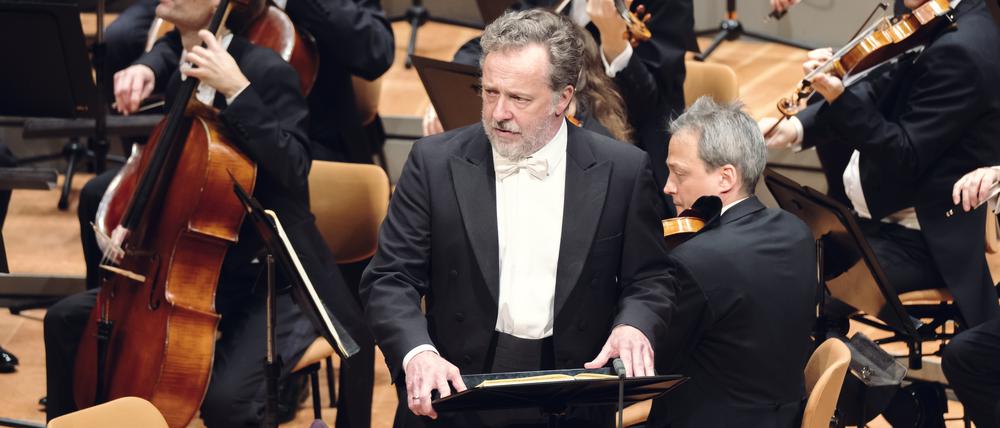 Der Bariton Christian Gerhaher als Prophet Elias in der Philharmonie.