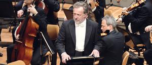 Der Bariton Christian Gerhaher als Prophet Elias in der Philharmonie.