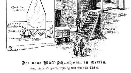 müllschmelzofen wegener Die Gartenlaube 1899 Nr 28