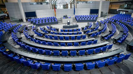 Wie viele sollen es sein im Rund des Bundestags?