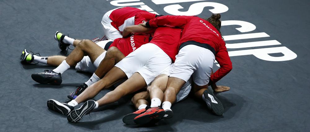 Davis-Cup-Finale, de Minaur (Australien) – Aliassime (Kanada).