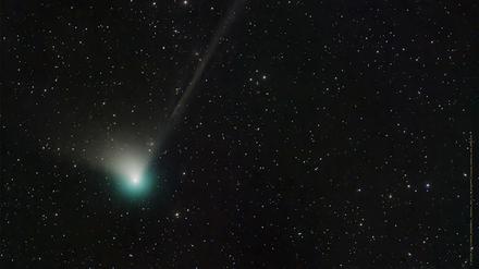 C/2022 E3 (ZTF) am Himmel.