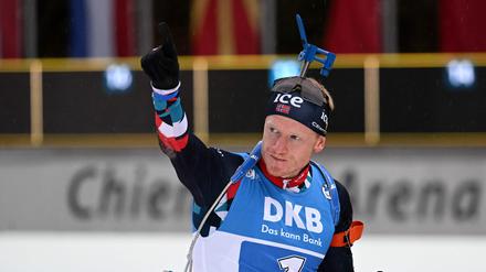 An Johannes Thingnes Boe war in Ruhpolding kein Vorbeikommen.