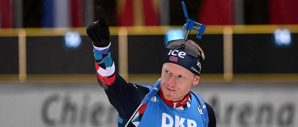 An Johannes Thingnes Boe war in Ruhpolding kein Vorbeikommen.