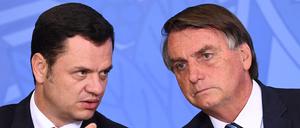 Torres, ein ehemaliger Minister in der Regierung des besiegten brasilianischen Ex-Präsidenten Jair Bolsonaro, wurde Anfang des 14. Januar 2023 verhaftet, wie lokale Medien berichteten (Archivbild).