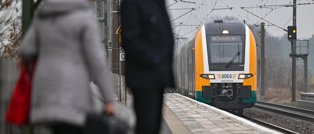 Kein RE1-Zug nach Frankfurt.