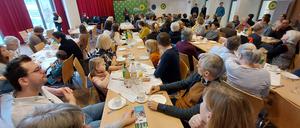 Traute Einigkeit? Das Neujahrsfrühstück der Potsdamer Grünen am Sonntag im Bürgerhaus am Schlaatz.