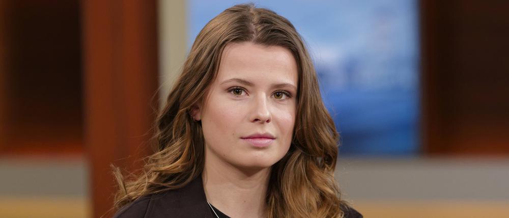 Die Klimaaktivistin Luisa Neubauer bei Anne Will.