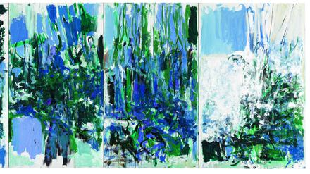 Joan Mitchell, „Quatuor II, 1976.