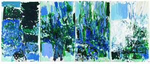 Joan Mitchell, „Quatuor II, 1976.