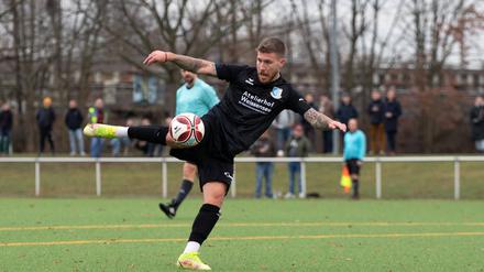 Philip Türpitz ist neu bei der VSG Altglienicke. Der Mittelfeldspieler war früher in der Zweiten Liga aktiv. 