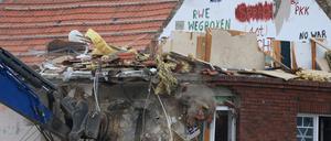 Abrissarbeiten in Lützerath