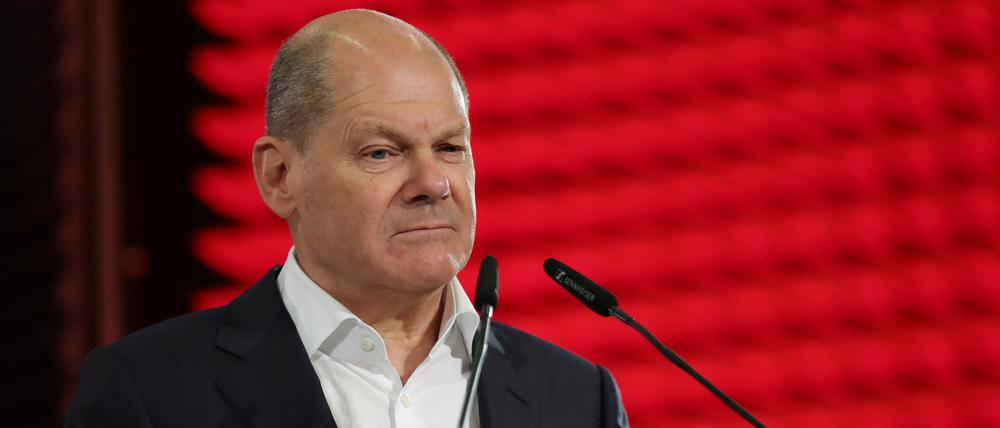 Olaf Scholz.