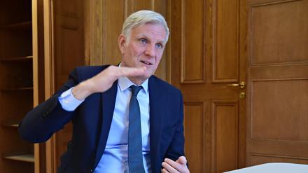 Wirtschaftssenator Stephan Schwarz.