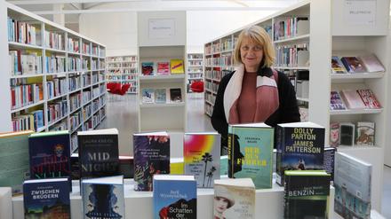 Stadt-und Landesbibliothek Potsdam (SLB). Leiterin Marion Mattekat.