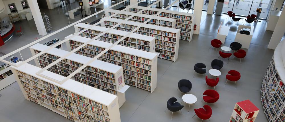 Die Potsdamer Stadt-und Landesbibliothek Potsdam (SLB).
