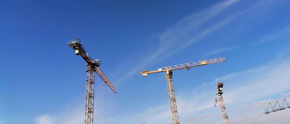 Bei den vielen Bauprojekten in Charlottenburg-Wilmersdorf geht es nur selten um Sozialwohnungen.