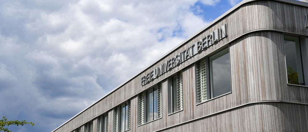Das Universitätsgebäude «Holzlaube» der Freien Universität in der Fabeckstraße.