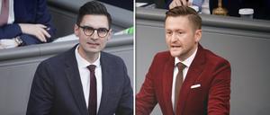 CSU-Politiker Stefinger (links) und sein CDU-Kollege Müller haben ihre Beziehung auf Twitter bekannt gemacht.