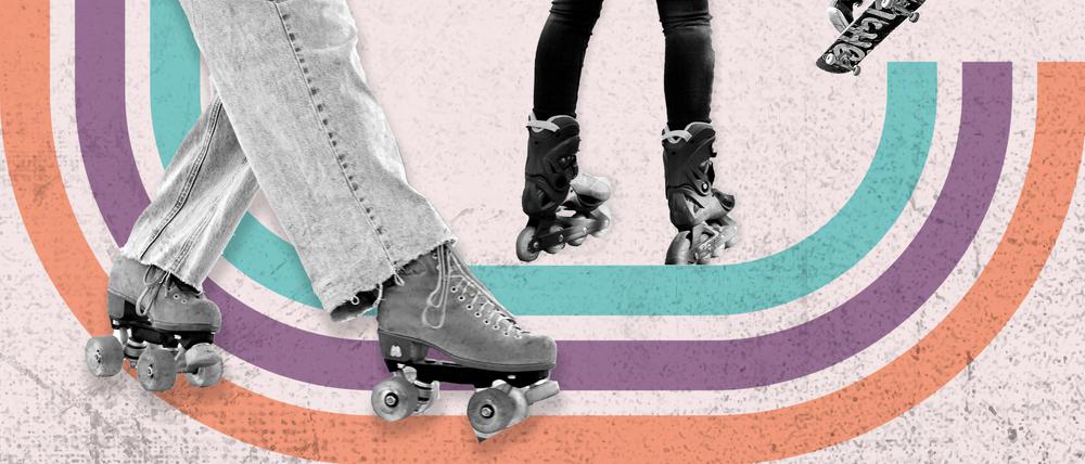 Neu in Berlin Rollerskating in der Skatehalle