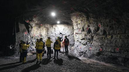 Atommüllendlager Onkalo, Finnland. 