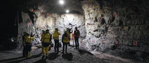 Atommüllendlager Onkalo, Finnland. 