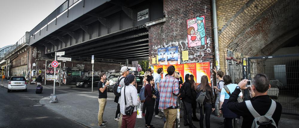 Wandgemälde vom Berliner Street-Art-Künstler El Bocho sind auch ein Touristenmagnet.