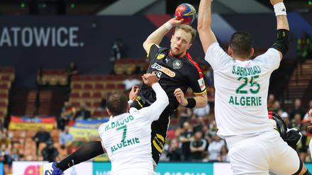 Auch Luca Witzke bekam gegen Algerien seine Chance.