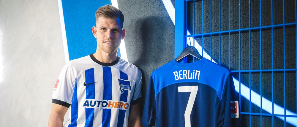 Neuzugang Florian Niederlechner von Hertha BSC.