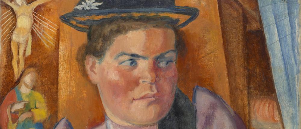 Anita Rée schuf 1921 die „Tiroler Bäuerin“. Nachdem 1933 sie von der Hamburgischen Künstlerschaft als „artfremdes Mitglied“ diffamiert und ausgeschlossen worden war, nahm sie sich das Leben.