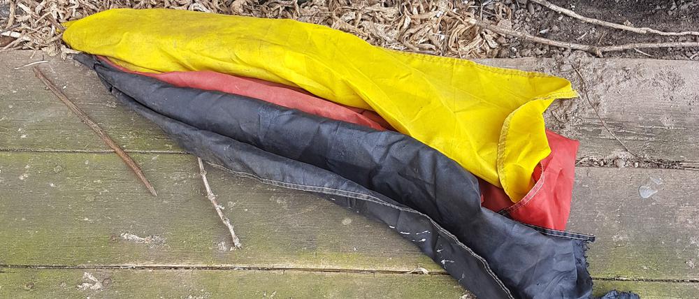 Dieses Foto führte zu Ermittlungen des LKA gegen den Berliner Künstler Eric Ahrens. Foto: Ebendieser.