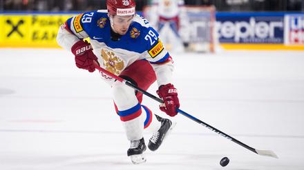 Russlands Iwan Proworow bei einem WM-Spiel 2017 in Köln. 