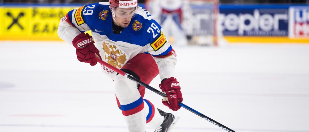 Russlands Iwan Proworow bei einem WM-Spiel 2017 in Köln.