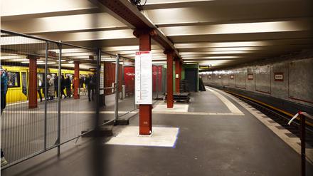 Der Pendelverkehr auf der U2 bleibt bis auf weiteres bestehen.