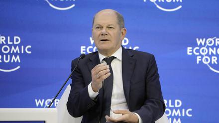 Bundeskanzler Olaf Scholz (SPD).