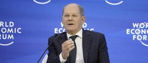 Bundeskanzler Olaf Scholz (SPD).