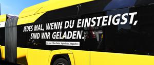 Wenn Werbung zum Eigentor wird. Dem Haupt-Sicherheitsdienstleister der BVG wurde wegen Fehlverhaltens jedenfalls gekündigt. Symbolbild