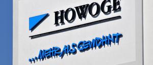 Bildnummer: 55923789  Datum: 30.05.2011  Copyright: imago/Schöning
Berlin 30.05.2011: HOWOGE Wohnungsbaugesellschaft Logo Schriftzug Werbung Haus Fassade Frankfurter Allee Lichtenberg Wirtschaft x0x xkg 2011 quer 

 55923789 Date 30 05 2011 Copyright Imago Schöning Berlin 30 05 2011 HOWOGE Housing Society emblem emblem Advertising House Facade Frankfurt Avenue Lichtenberg Economy x0x xkg 2011 horizontal  