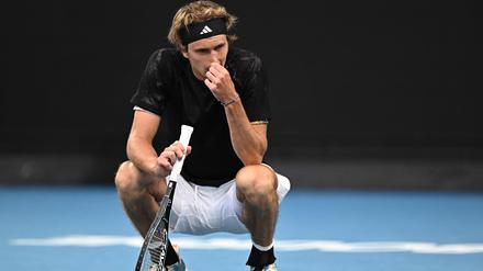 Gut gekämpft, aber für mehr reicht es im Moment noch nicht wieder bei Alexander Zverev.