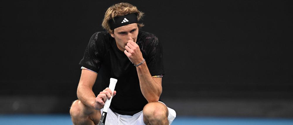 Gut gekämpft, aber für mehr reicht es im Moment noch nicht wieder bei Alexander Zverev.