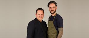 Gemischtes Doppel: André Macionga und Sebastian Leyer.