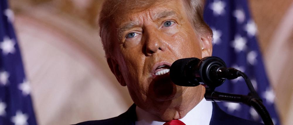 Ex-Präsident der USA, Donald Trump.