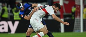 Harter Kampf um einen Platz in der Startelf. Ivan Sunjic (links) ist einer von vier Bewerbern um zwei Plätze im zentralen Mittelfeld.
