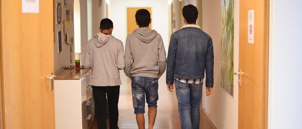 Unbegleitete minderjährige Flüchtlinge. (Symbolbild)
