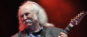 David Crosby von der US-Band Crosby, Stills and Nash tritt auf der Hauptbühne während des 35. Paleo Open-Air-Musikfestivals auf.